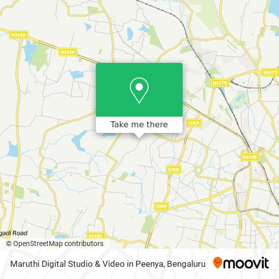 Maruthi Digital Studio & Video in Peenya map