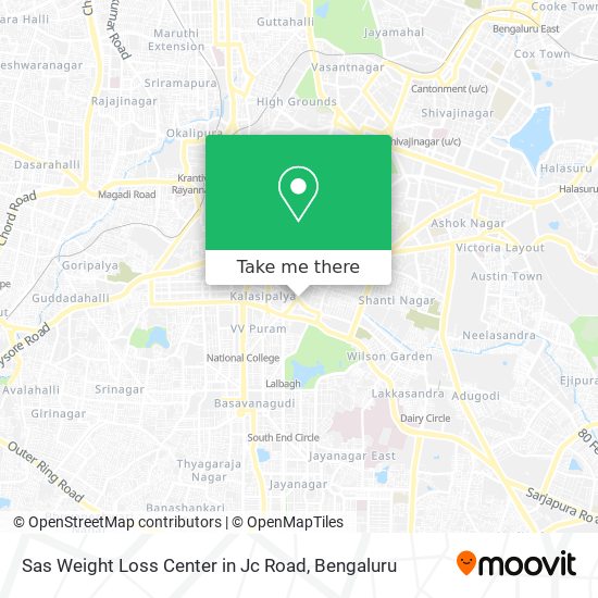 Sas Weight Loss Center in Jc Road map