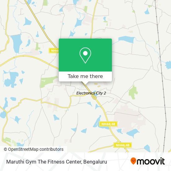 Maruthi Gym The Fitness Center map