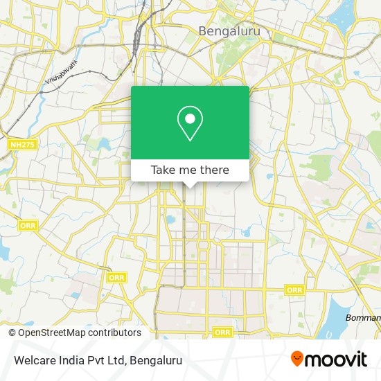 Welcare India Pvt Ltd map