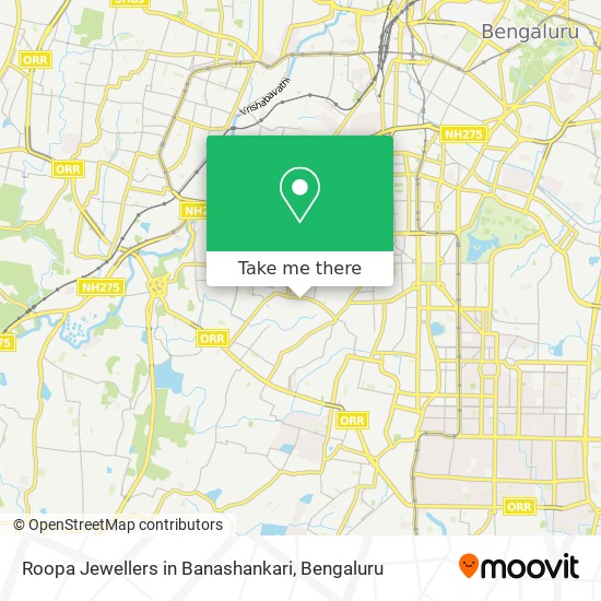 Roopa Jewellers in Banashankari map
