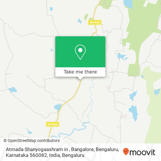 Atmada Shanyogaashram in , Bangalore, Bengaluru, Karnataka 560082, India map