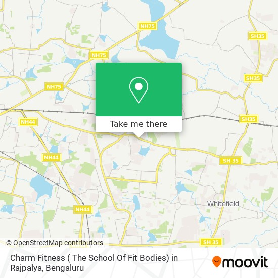 Charm Fitness ( The School Of Fit Bodies) in Rajpalya map