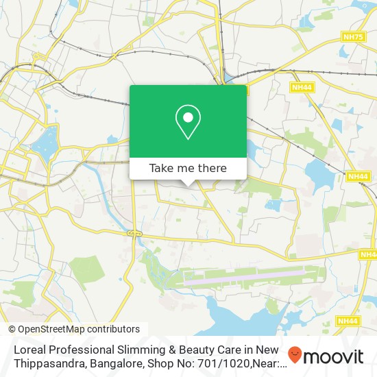 Loreal Professional Slimming & Beauty Care in New Thippasandra, Bangalore, Shop No: 701 / 1020,Near: map