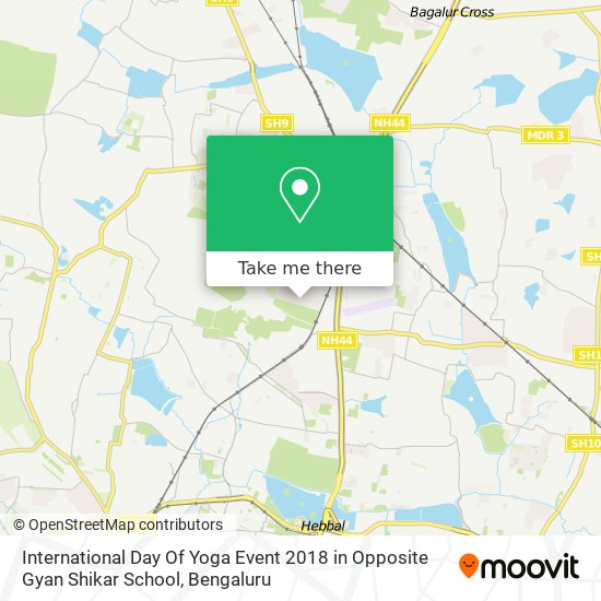 International Day Of Yoga Event 2018 in Opposite Gyan Shikar School map