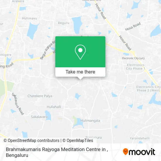 Brahmakumaris Rajyoga Meditation Centre in map