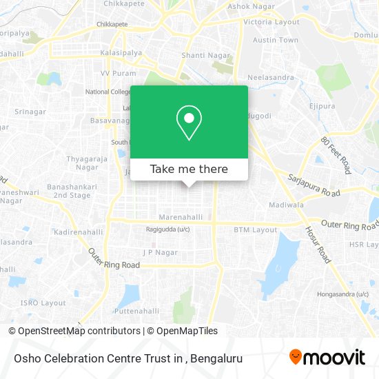 Osho Celebration Centre Trust in map