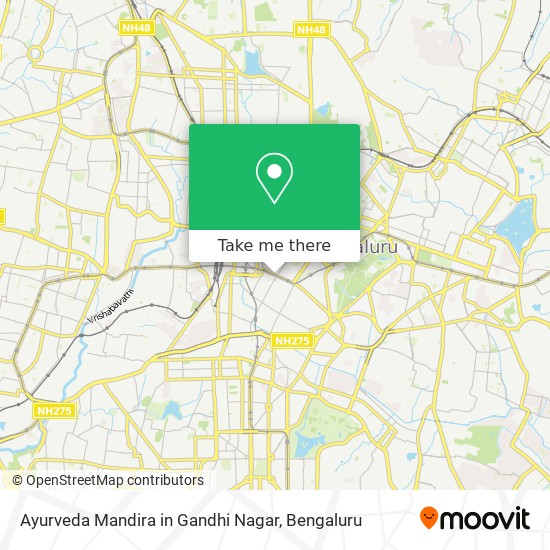 Ayurveda Mandira in Gandhi Nagar map