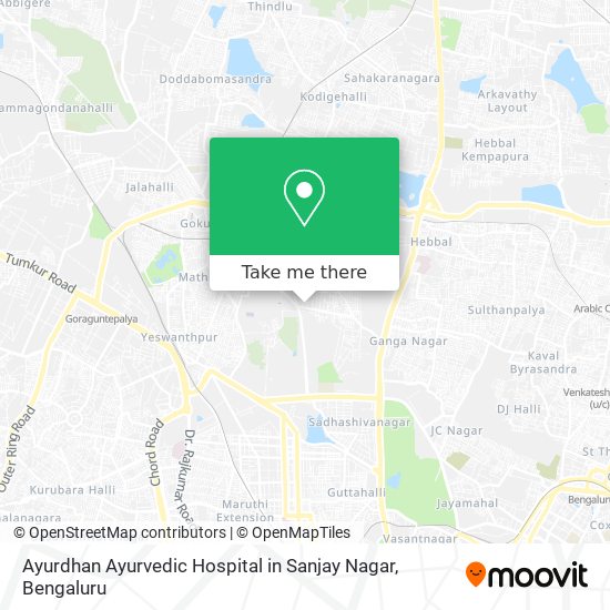 Ayurdhan Ayurvedic Hospital in Sanjay Nagar map
