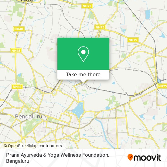 Prana Ayurveda & Yoga Wellness Foundation map