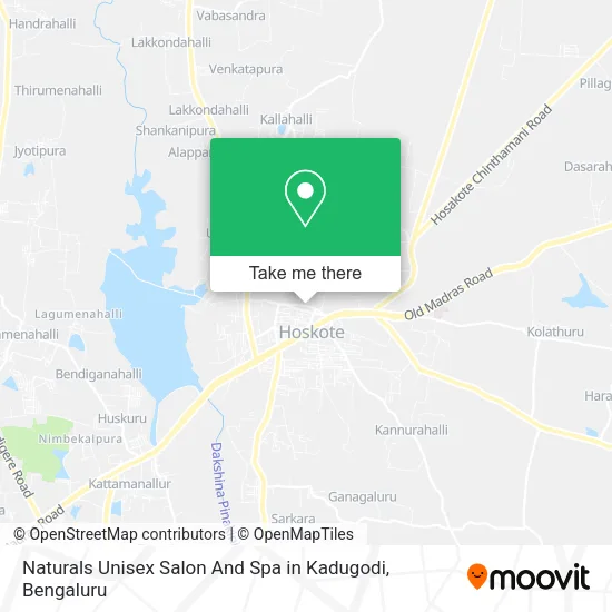 Naturals Unisex Salon And Spa in Kadugodi map
