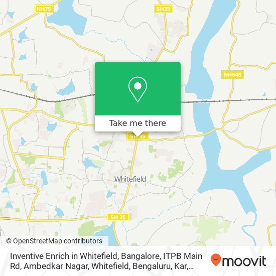 Inventive Enrich in Whitefield, Bangalore, ITPB Main Rd, Ambedkar Nagar, Whitefield, Bengaluru, Kar map