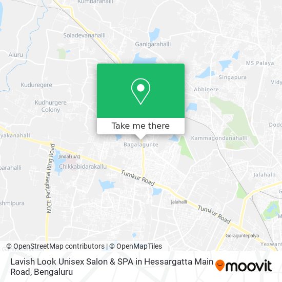 Lavish Look Unisex Salon & SPA in Hessargatta Main Road map