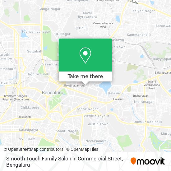 Smooth Touch Family Salon in Commercial Street map