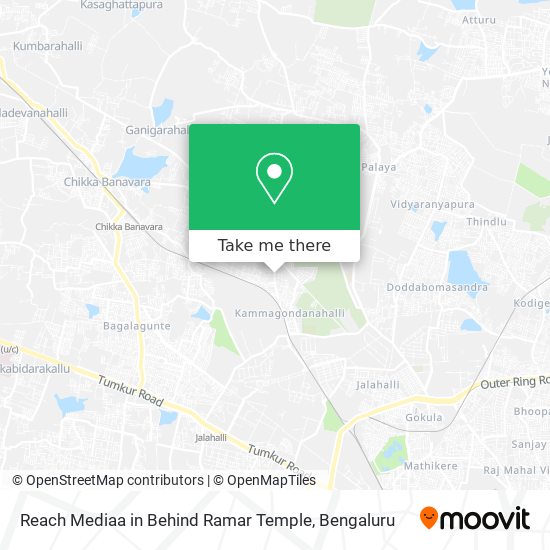 Reach Mediaa in Behind Ramar Temple map