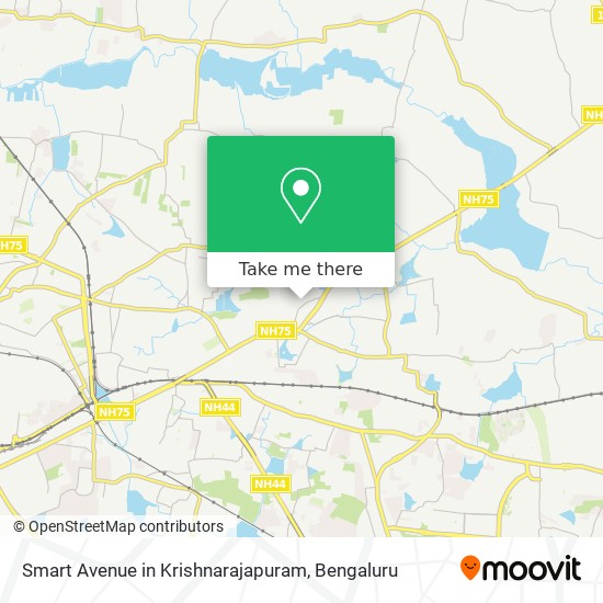 Smart Avenue in Krishnarajapuram map