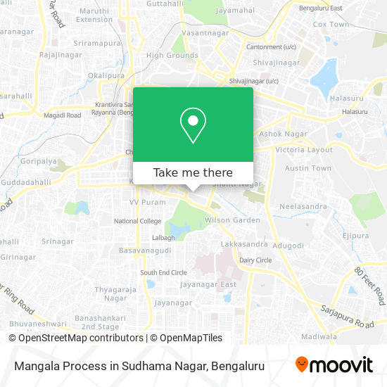Mangala Process in Sudhama Nagar map