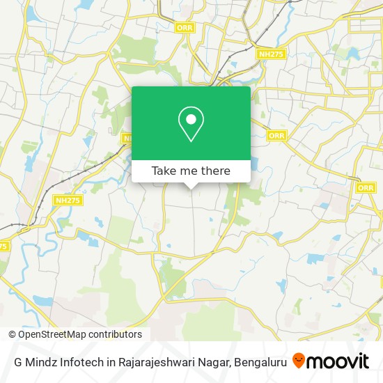 G Mindz Infotech in Rajarajeshwari Nagar map