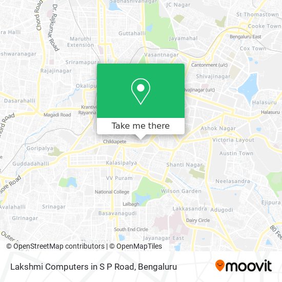 Lakshmi Computers in S P Road map