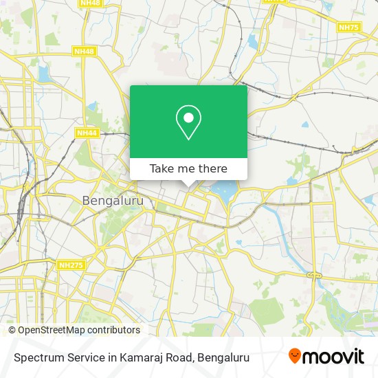 Spectrum Service in Kamaraj Road map