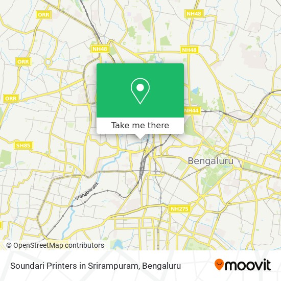 Soundari Printers in Srirampuram map