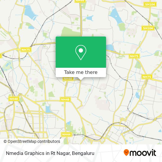 Nmedia Graphics in Rt Nagar map