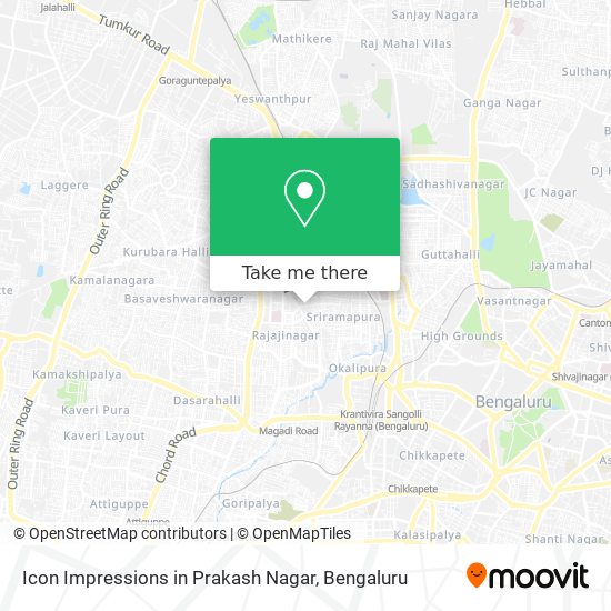 Icon Impressions in Prakash Nagar map