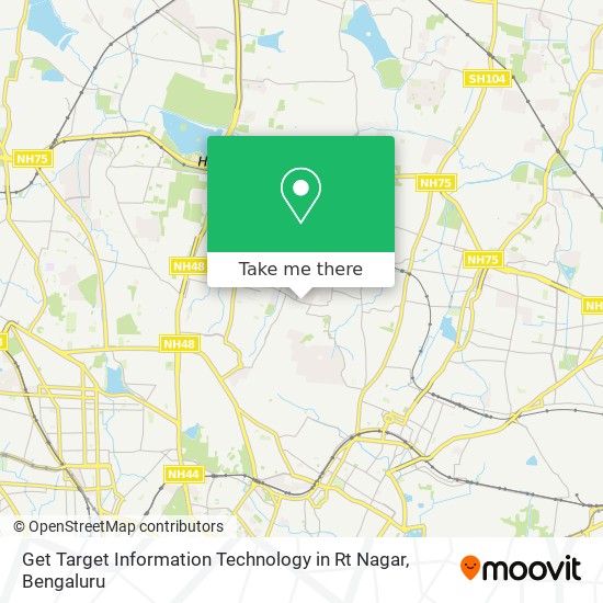 Get Target Information Technology in Rt Nagar map