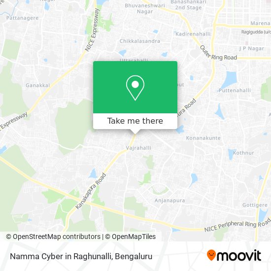 Namma Cyber in Raghunalli map