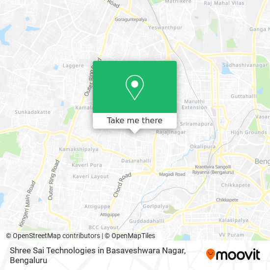 Shree Sai Technologies in Basaveshwara Nagar map