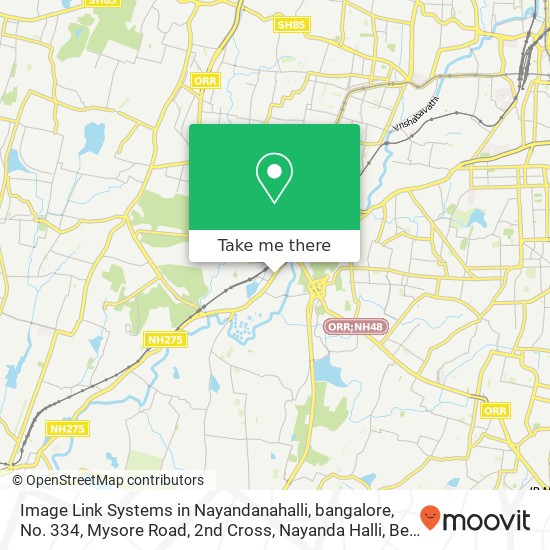 Image Link Systems in Nayandanahalli, bangalore, No. 334, Mysore Road, 2nd Cross, Nayanda Halli, Be map