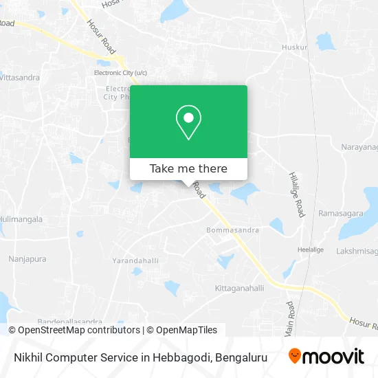 Nikhil Computer Service in Hebbagodi map