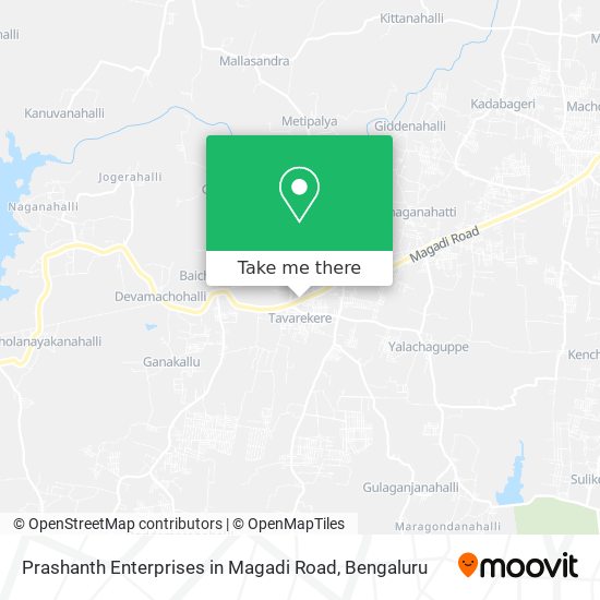 Prashanth Enterprises in Magadi Road map