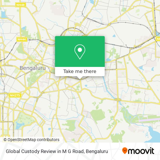 Global Custody Review in M G Road map