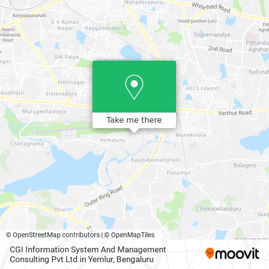 CGI Information System And Management Consulting Pvt Ltd in Yemlur map