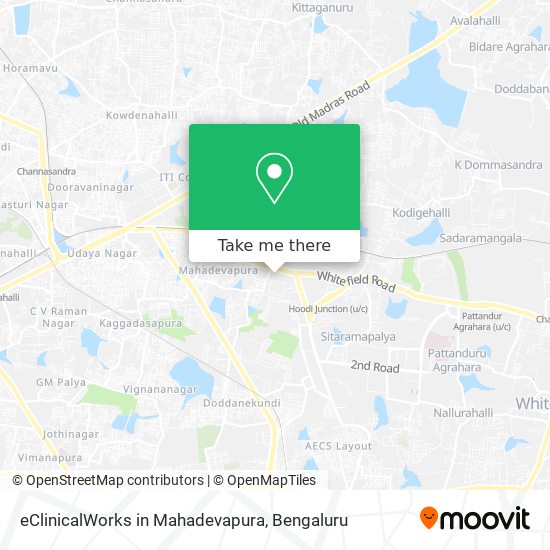 eClinicalWorks in Mahadevapura map