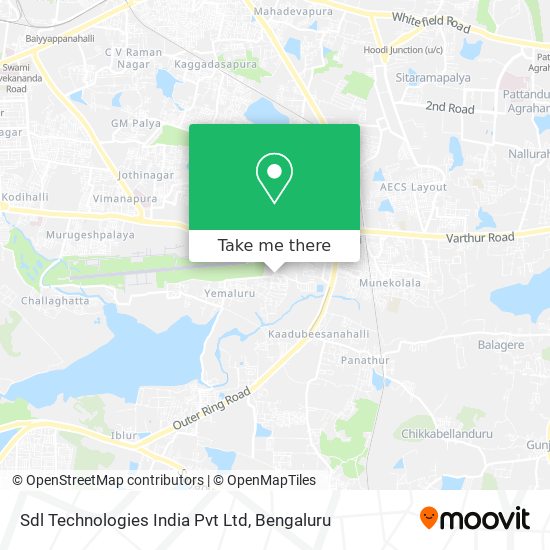 Sdl Technologies India Pvt Ltd map