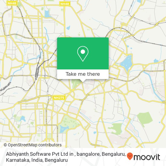 Abhiyanth Software Pvt Ltd in , bangalore, Bengaluru, Karnataka, India map