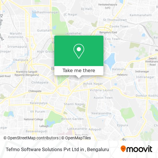 Tefmo Software Solutions Pvt Ltd in map