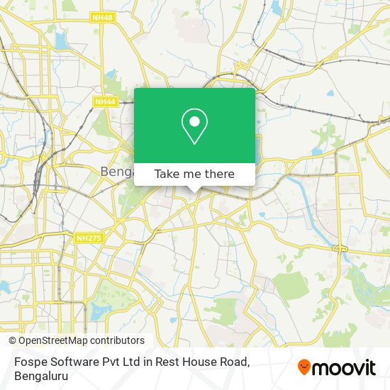 Fospe Software Pvt Ltd in Rest House Road map