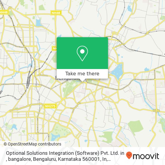 Optional Solutions Integration (Software) Pvt. Ltd. in , bangalore, Bengaluru, Karnataka 560001, In map