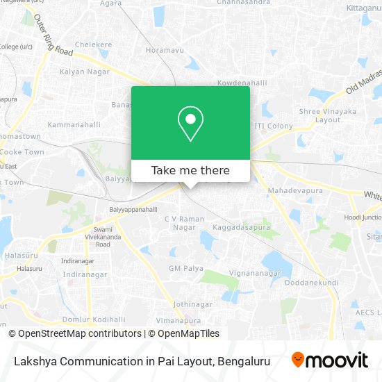 Lakshya Communication in Pai Layout map
