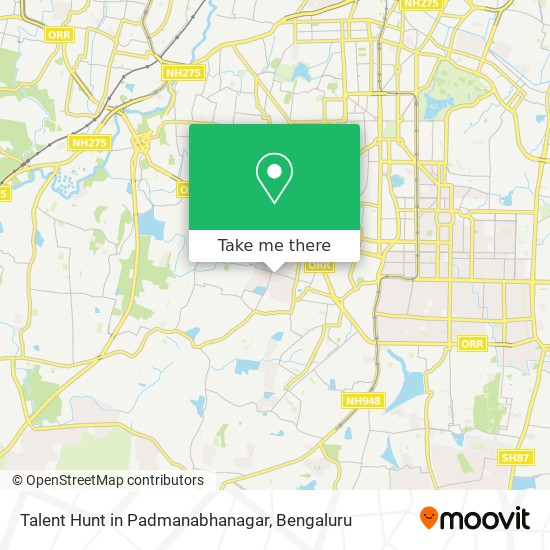 Talent Hunt in Padmanabhanagar map