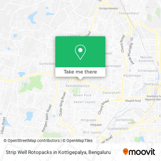 Strip Well Rotopacks in Kottigepalya map