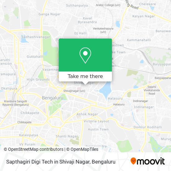 Sapthagiri Digi Tech in Shivaji Nagar map