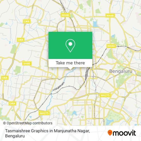 Tasmaishree Graphics in Manjunatha Nagar map