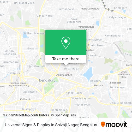 Universal Signs & Display in Shivaji Nagar map