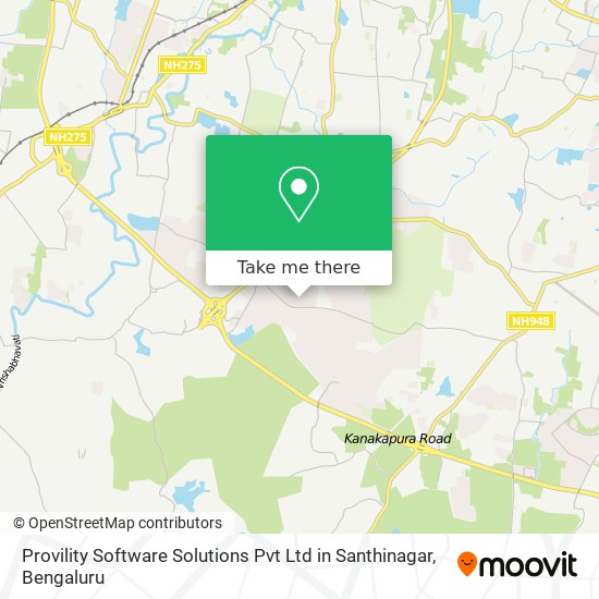Provility Software Solutions Pvt Ltd in Santhinagar map