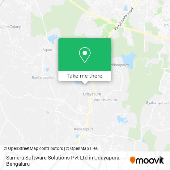Sumeru Software Solutions Pvt Ltd in Udayapura map