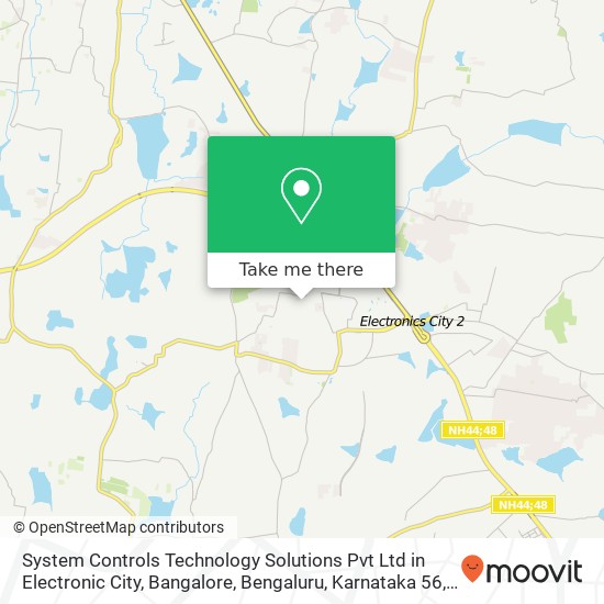 System Controls Technology Solutions Pvt Ltd in Electronic City, Bangalore, Bengaluru, Karnataka 56 map